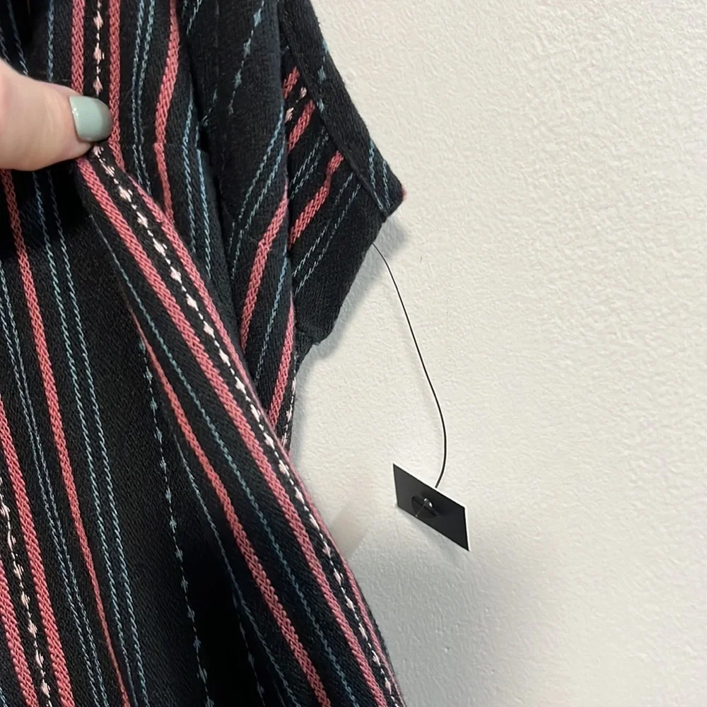 Tribal Femme V-Neck Maxi Tiered Dress size Large - Picture 5 of 6